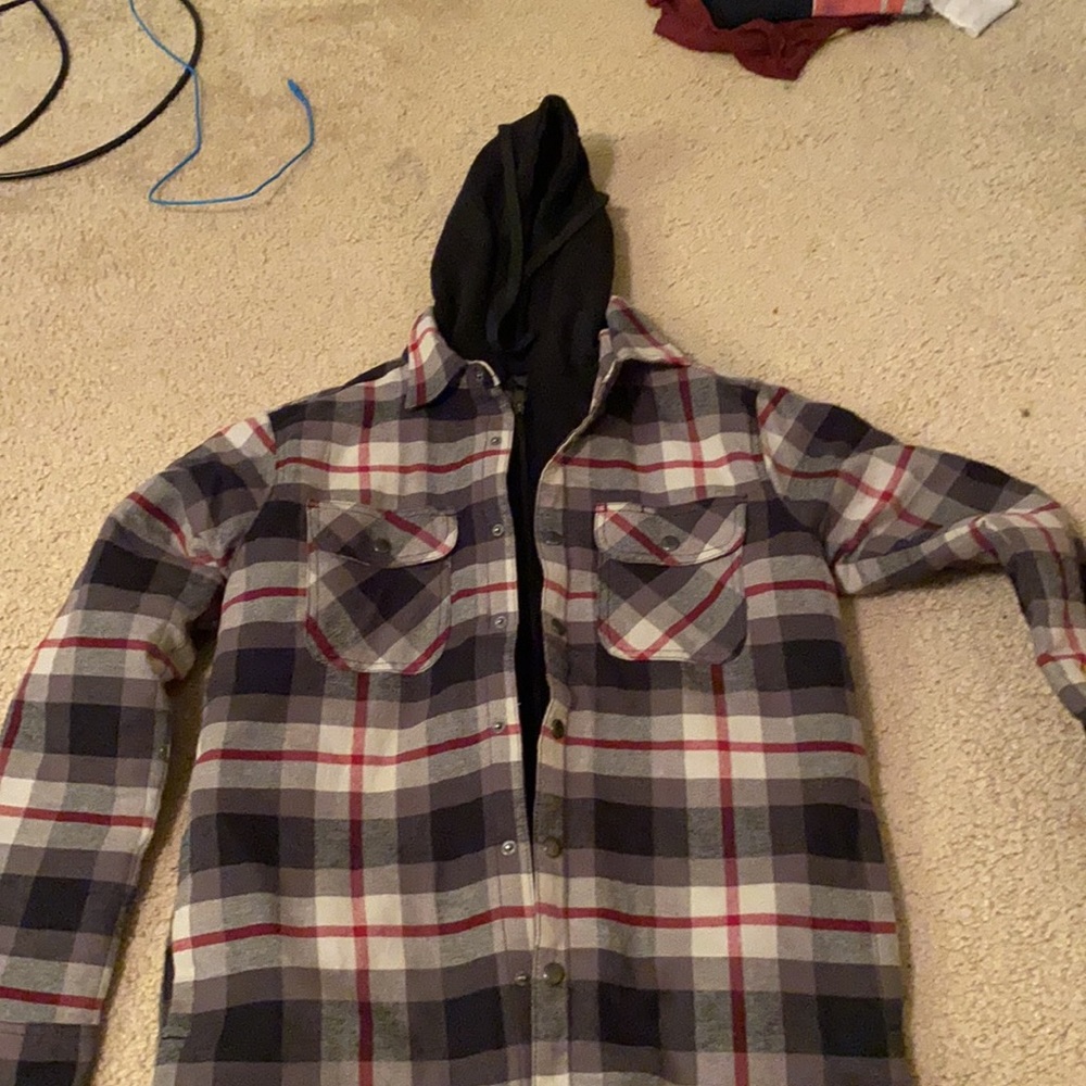 Berkeley Jensen Flannel hoodie